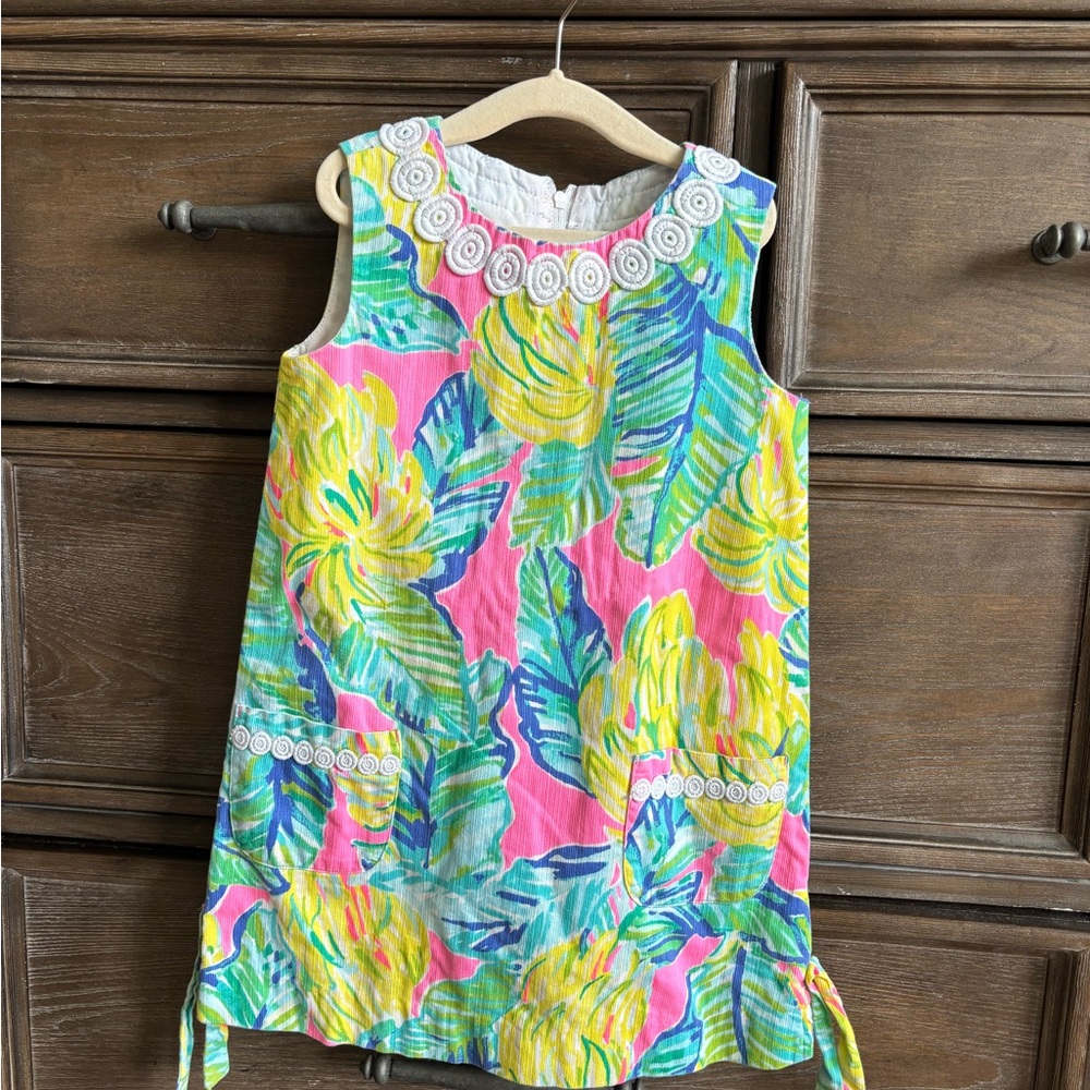 Lilly Pulitzer Tropical Floral Kids Dress